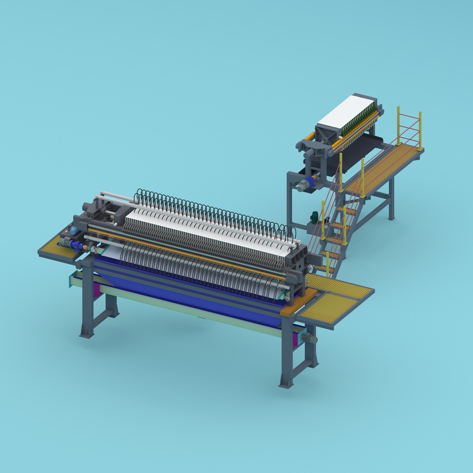 800全自动高压隔膜压滤机